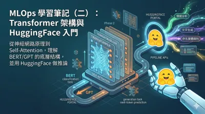 MLOps 學習筆記（二）：Transformer 架構與 HuggingFace 入門