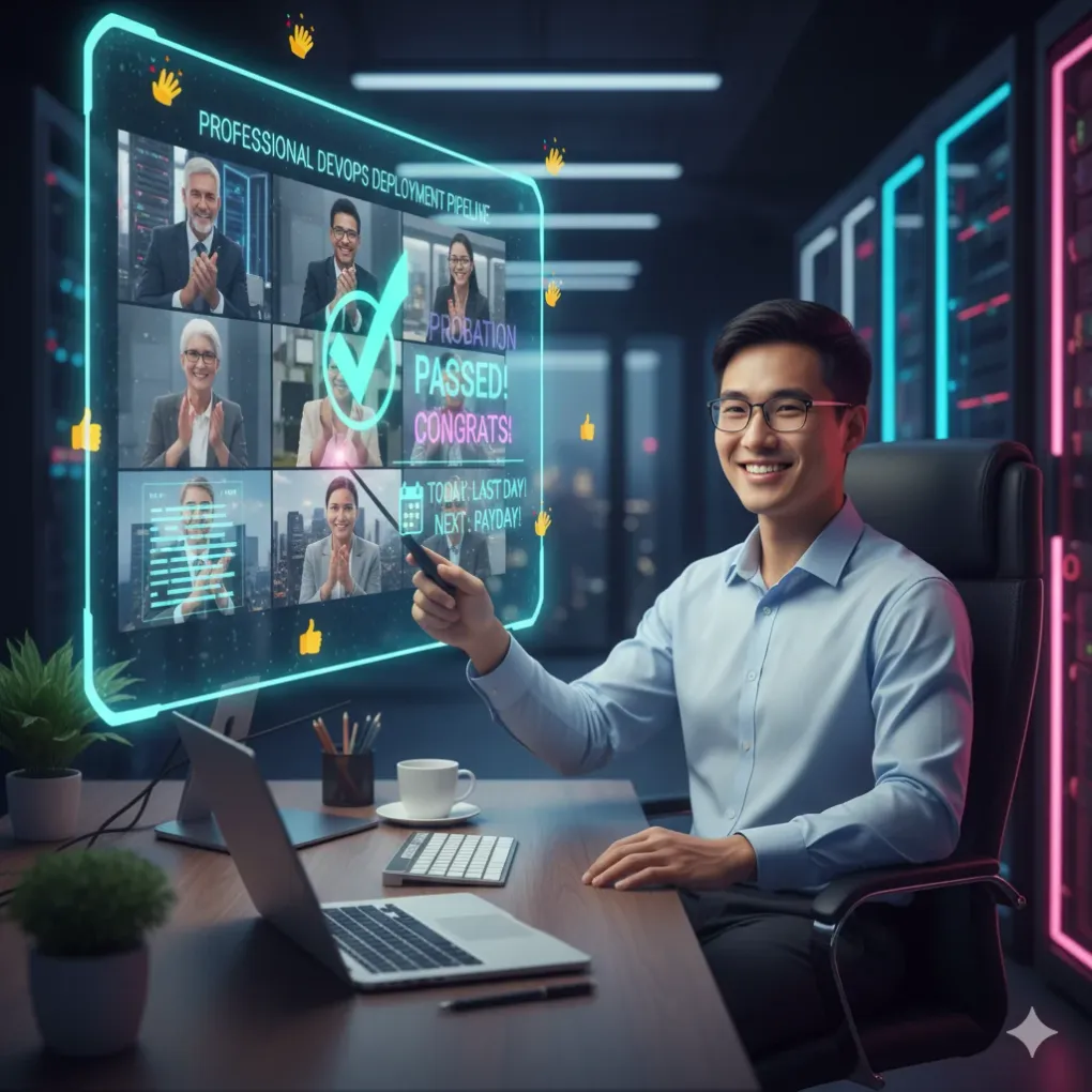 通過試用期-我規定了公司的標準部署流程