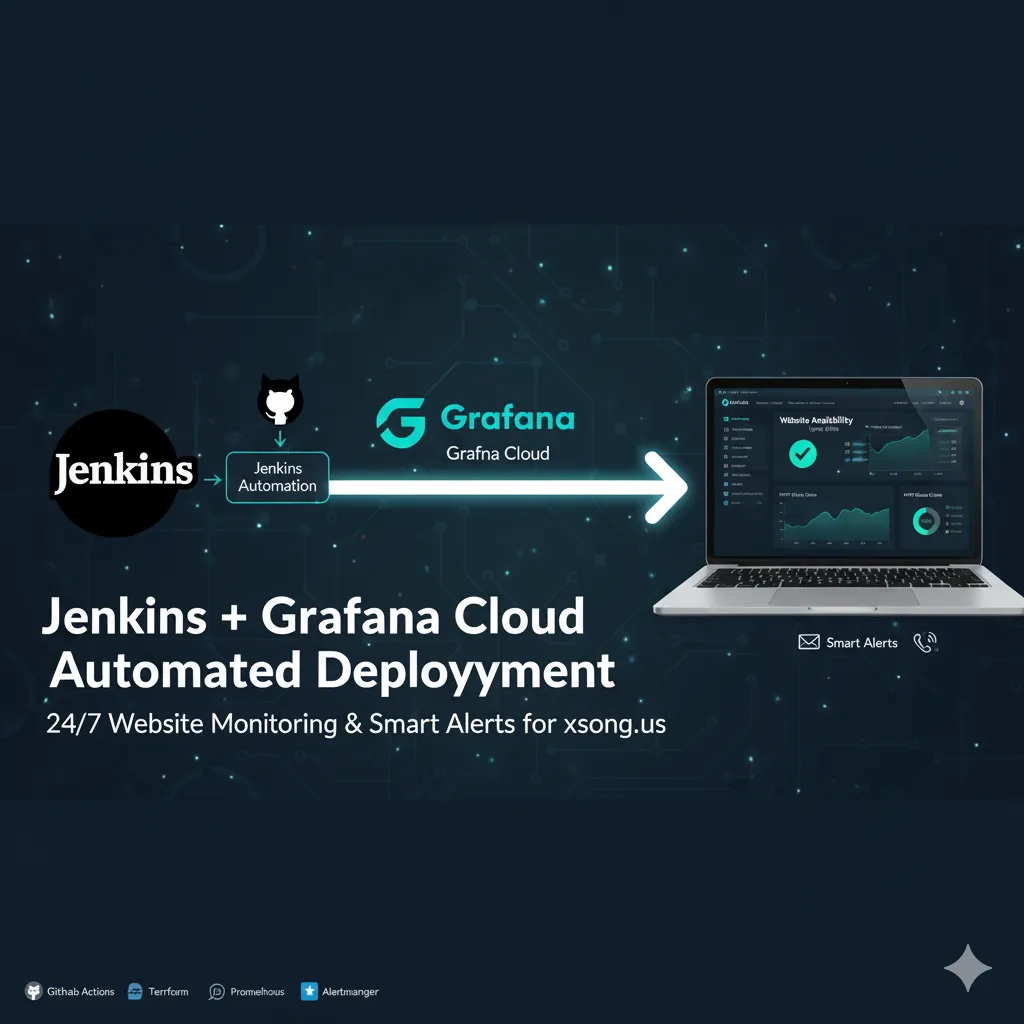 Jenkins + Grafana Cloud 自動部署 screenshot